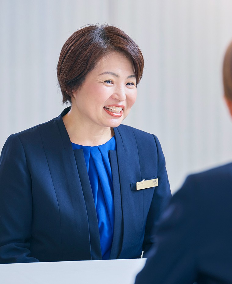 支配人同士でクロストークをしている様子