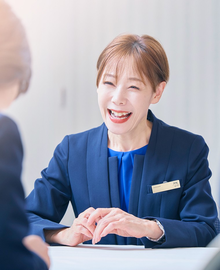 支配人同士でクロストークをしている様子